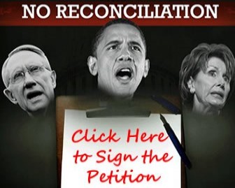 Freedom Works - Petition - No Reconciliation